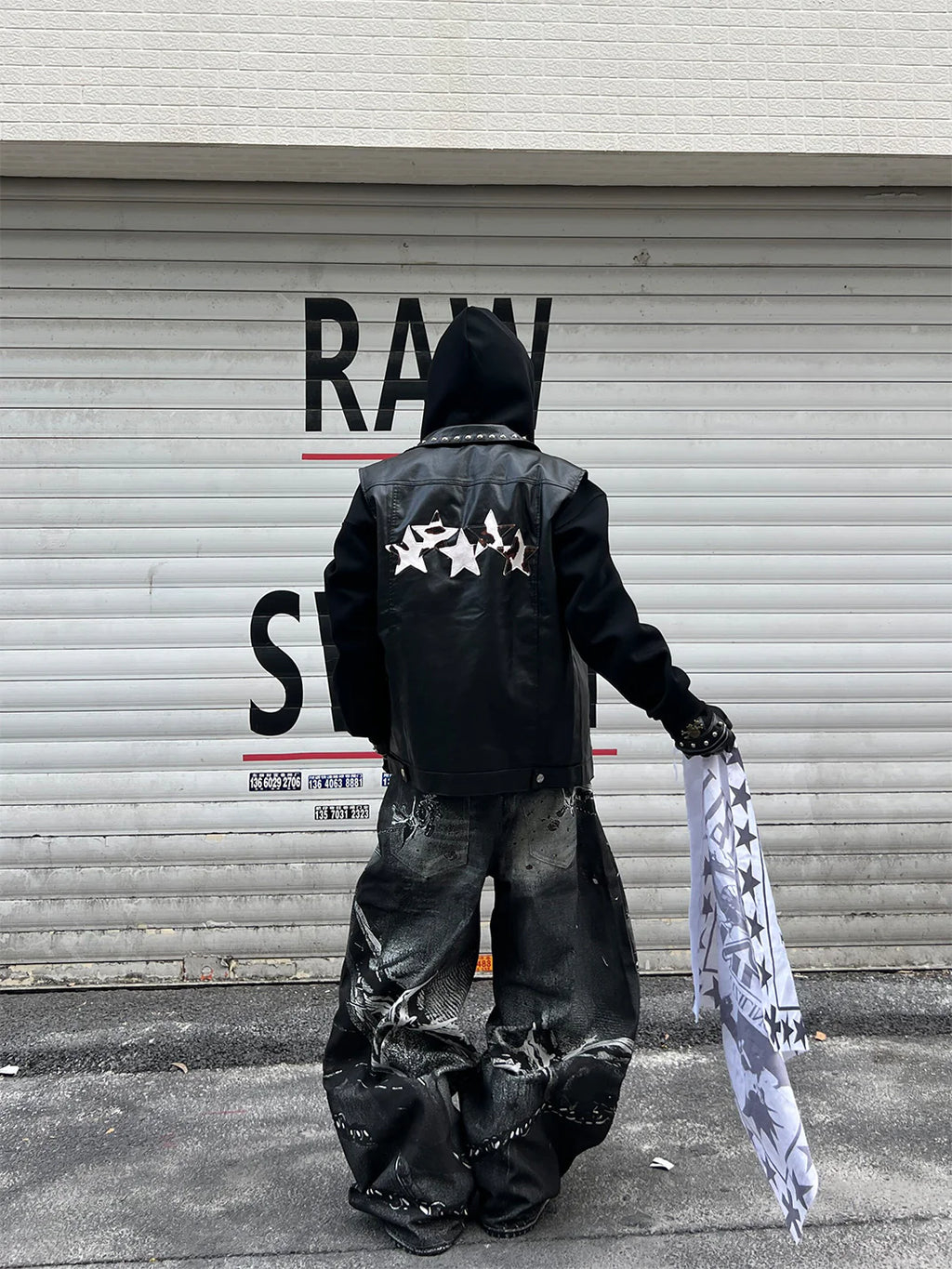 grey oslo wrap Denim