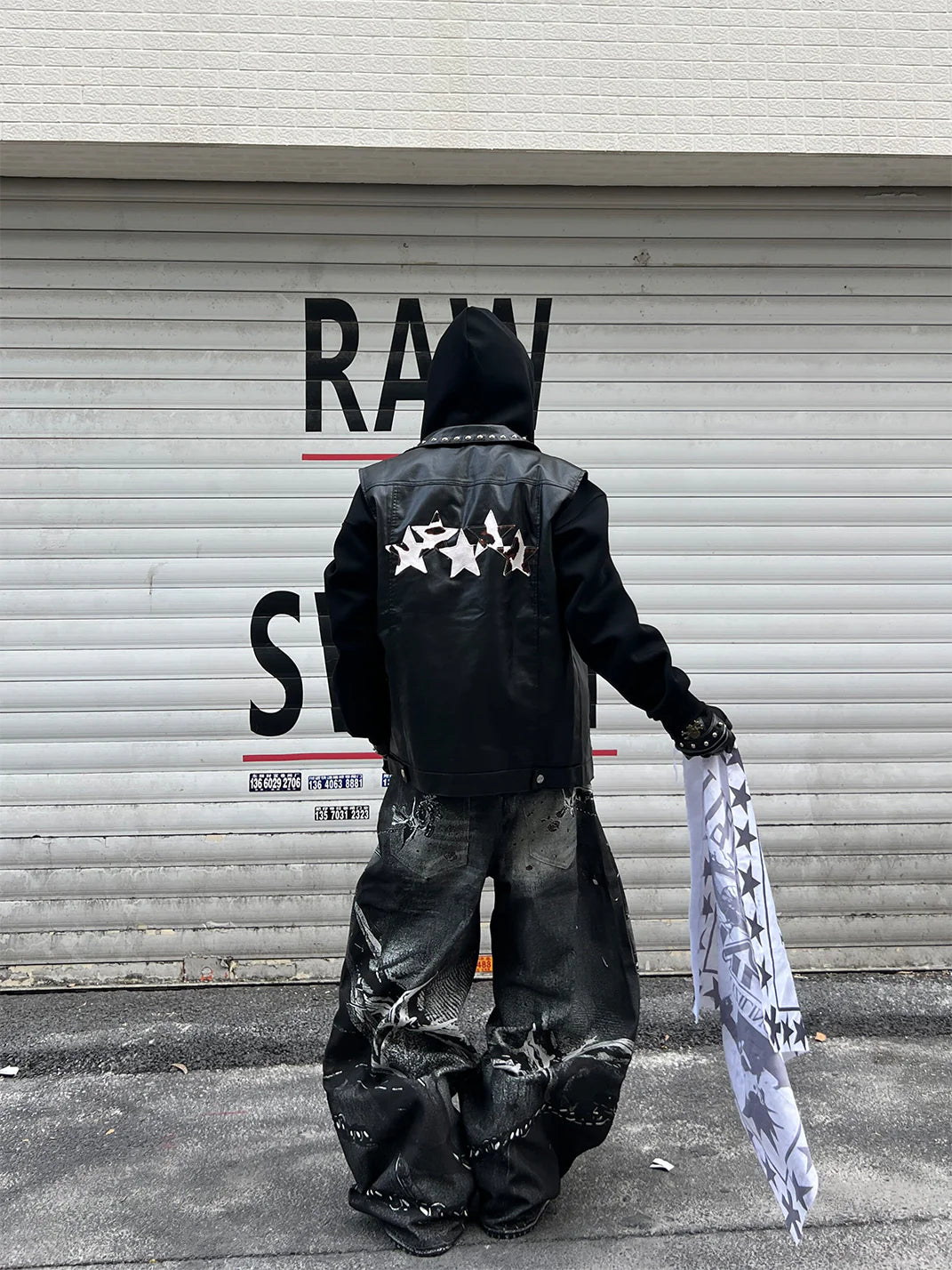 grey oslo wrap Denim