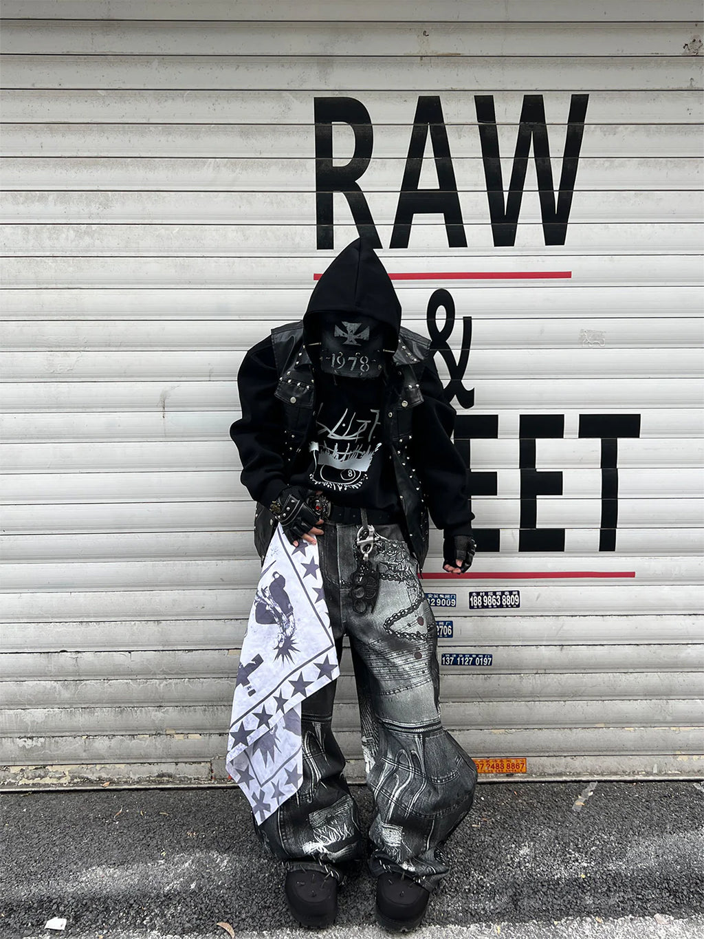 grey oslo wrap Denim