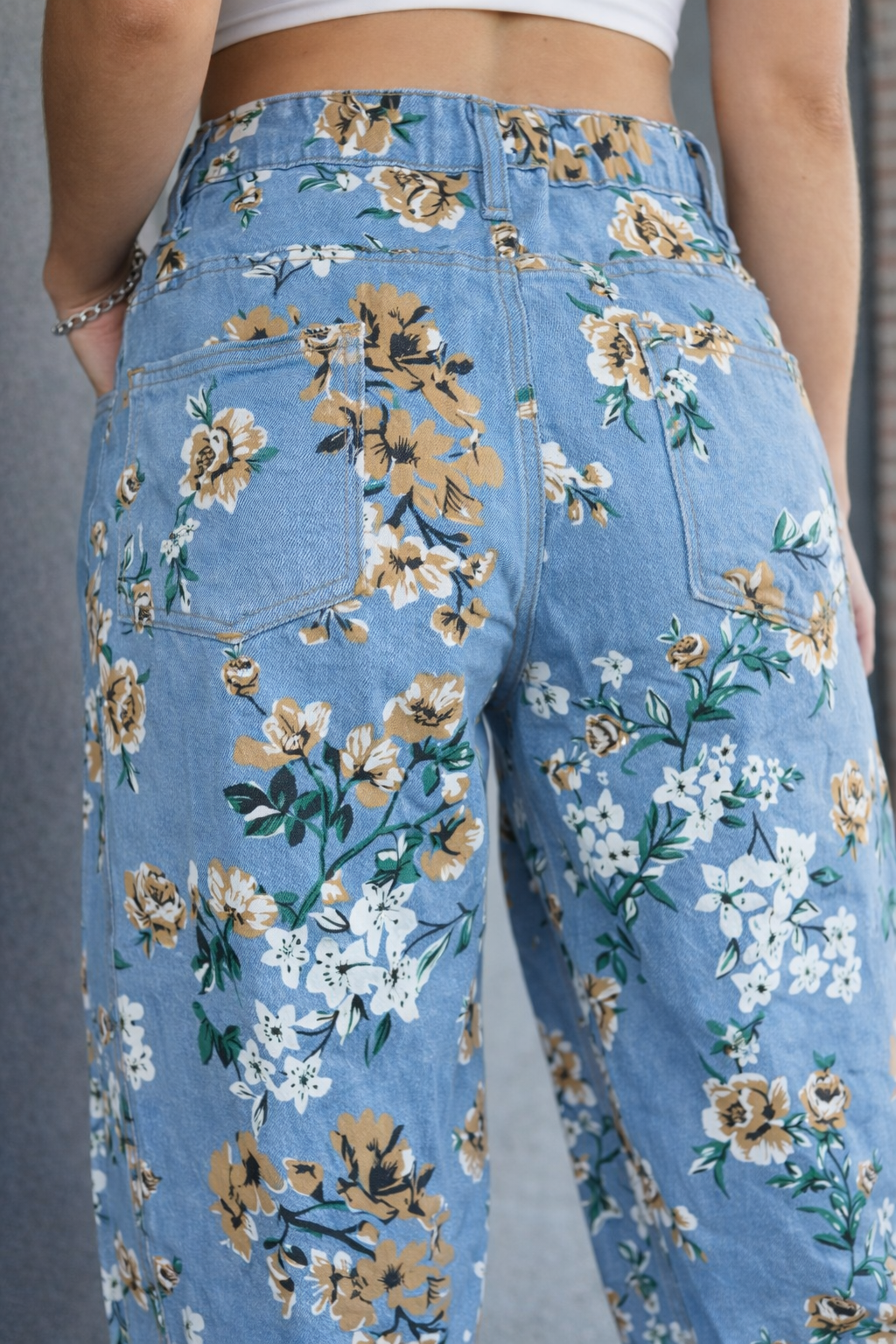The Floral Day Denims
