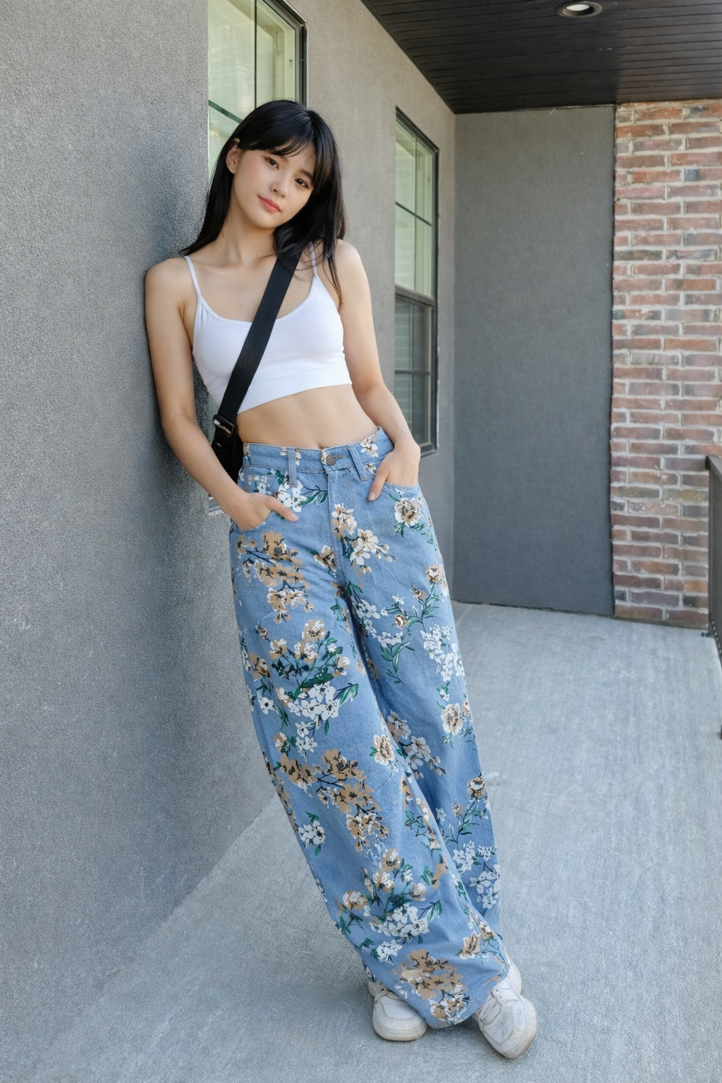 The Floral Day Denims