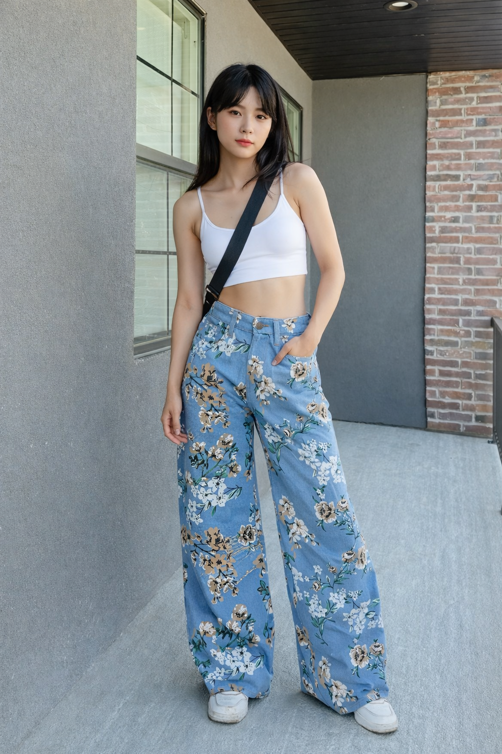 The Floral Day Denims