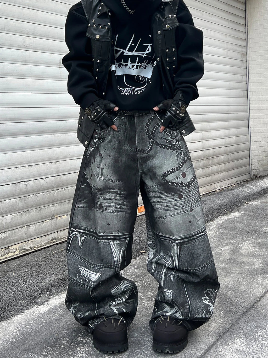 grey oslo wrap Denim