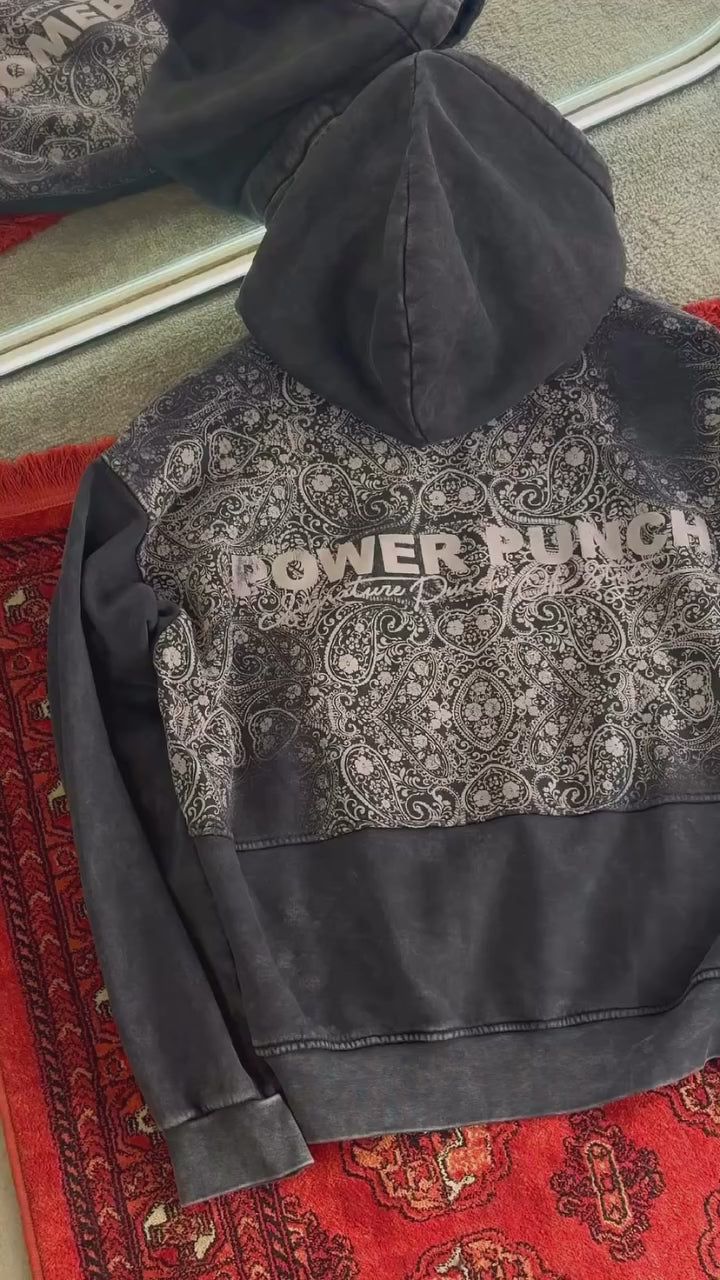 THE GRAPHI ACID WASHED HOODIE
