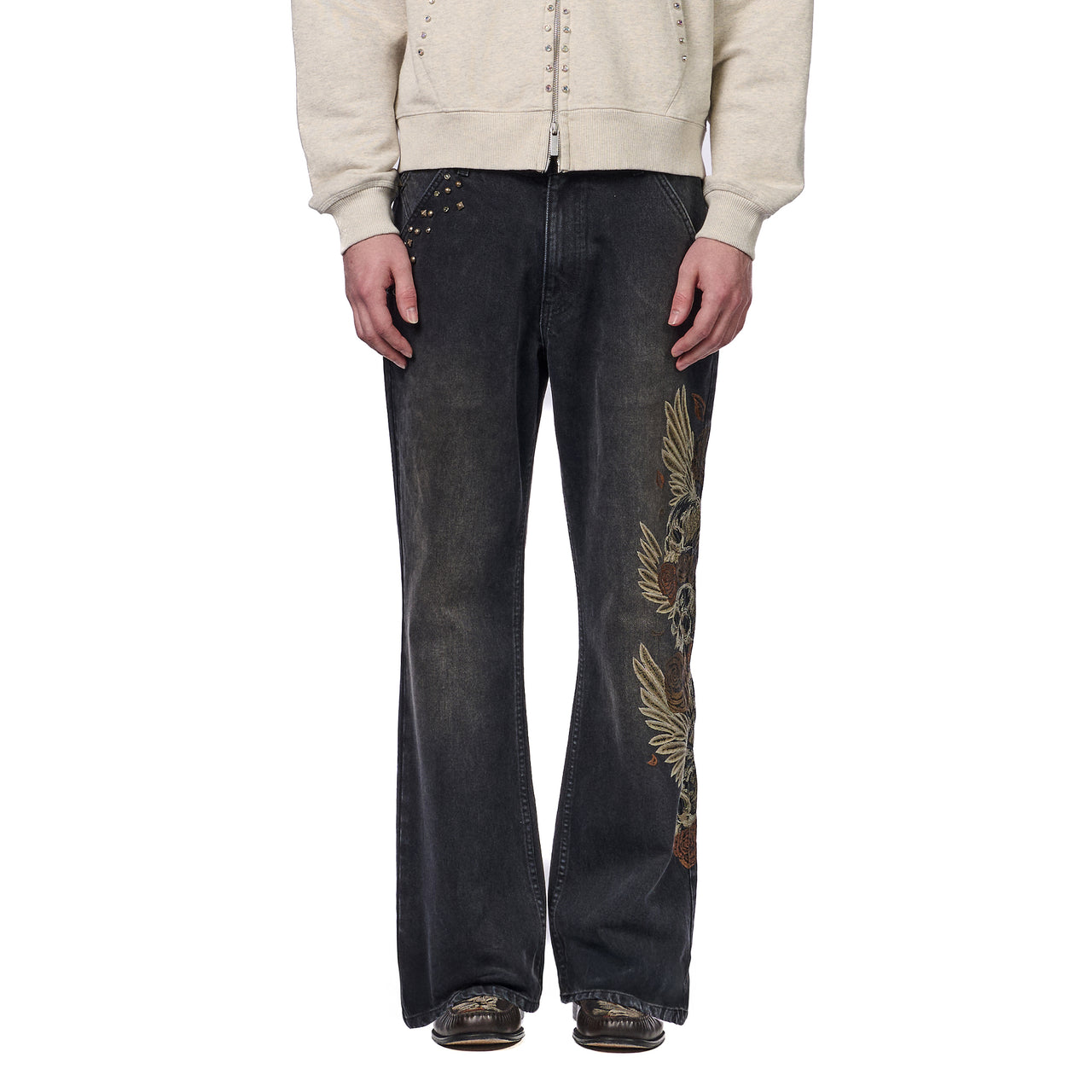 The Orion skull denims