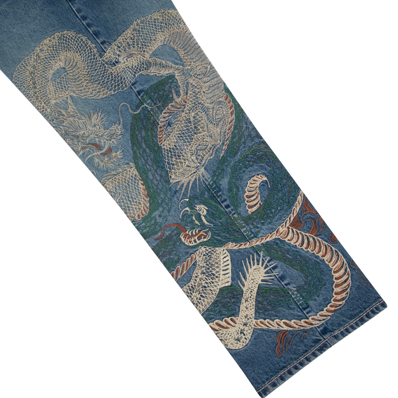 The Dragon tale oversized denims