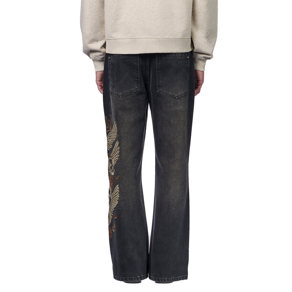 The Orion skull denims