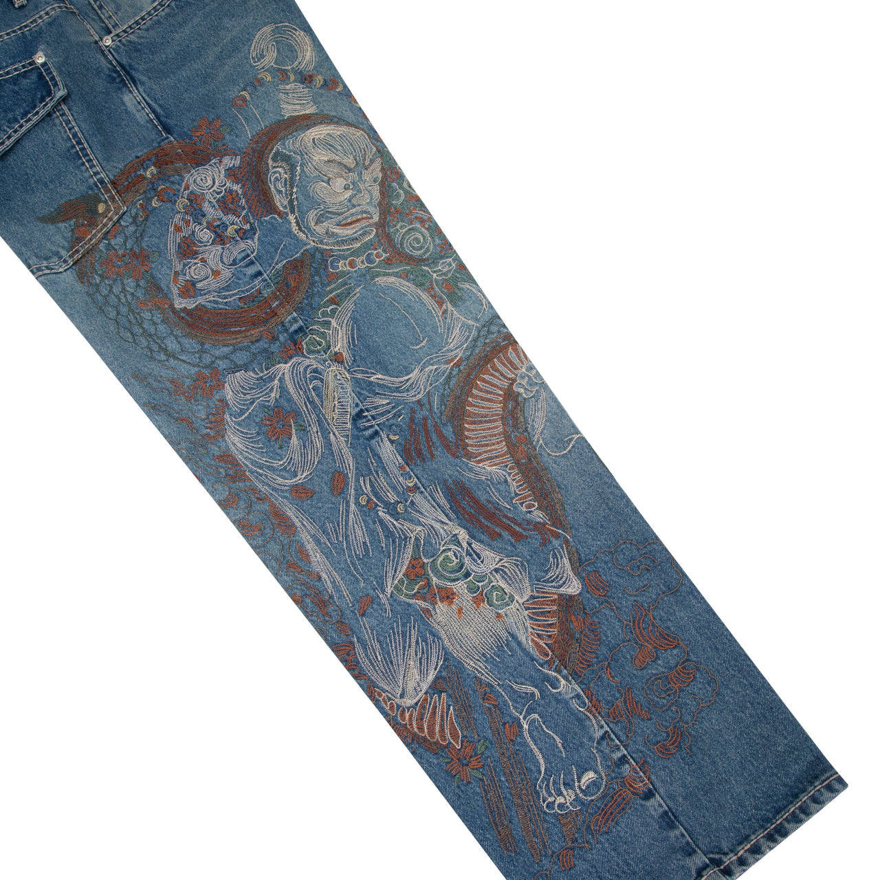 The Dragon tale oversized denims