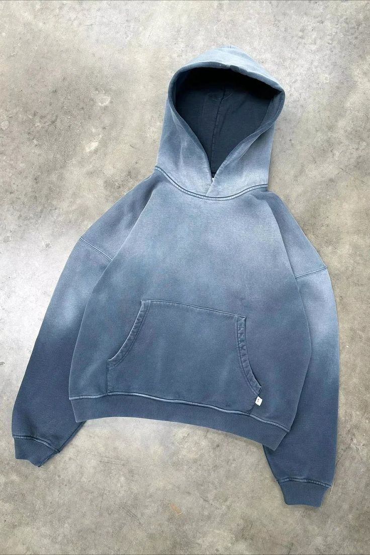 THE PLAIN ACID WASHED  HOODIEE