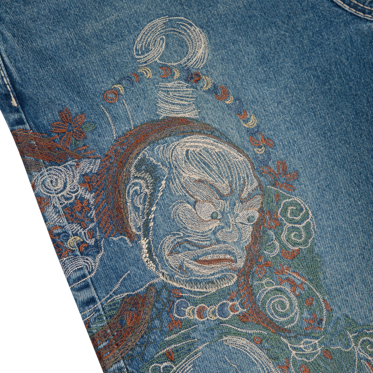 The Dragon tale oversized denims