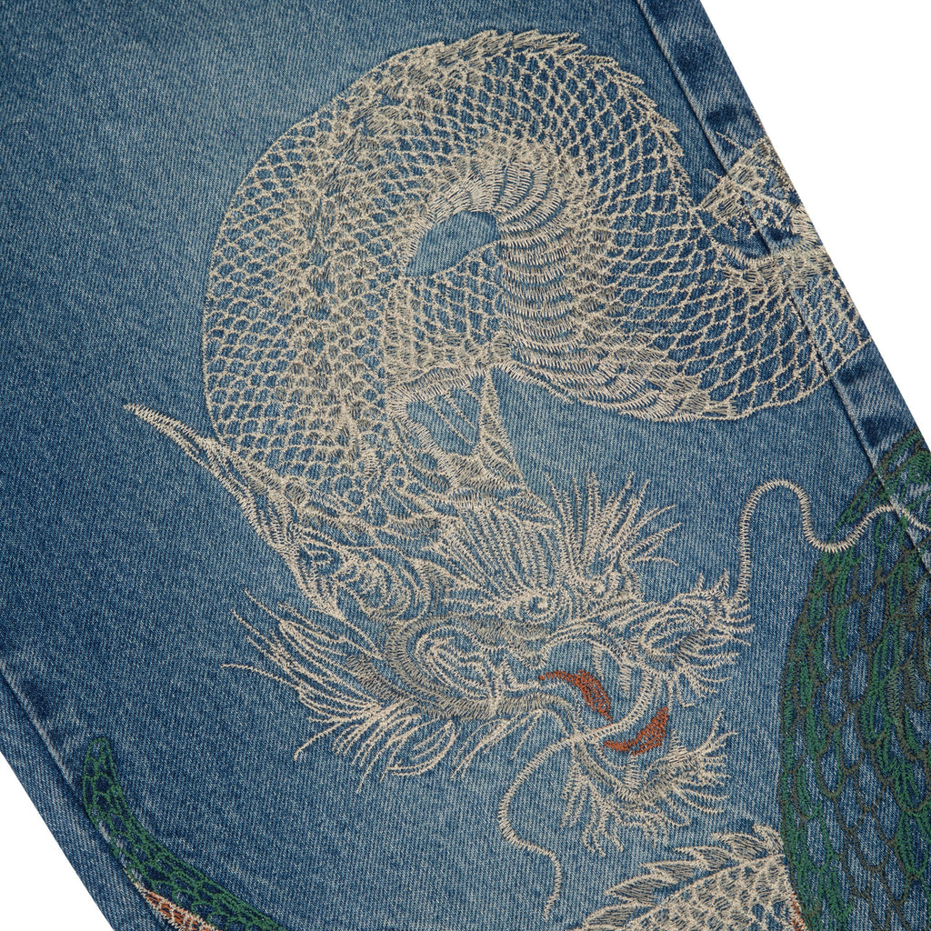 The Dragon tale oversized denims