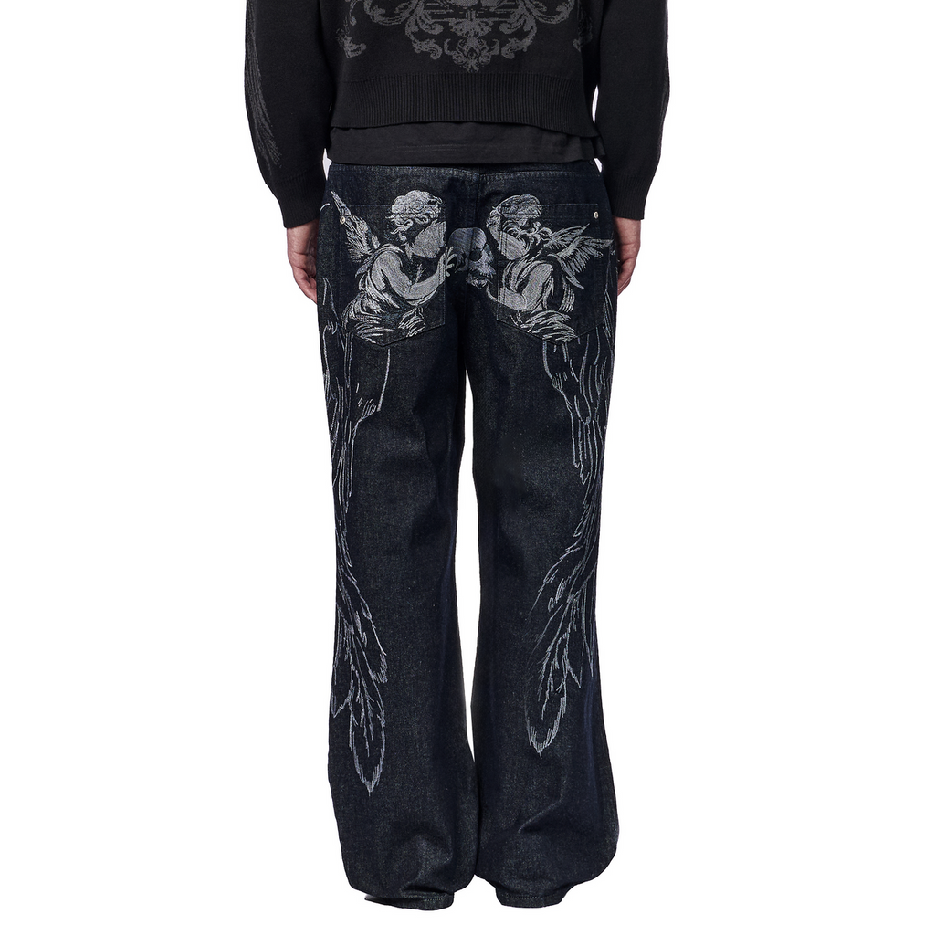 The Furious skull Oversized Pants