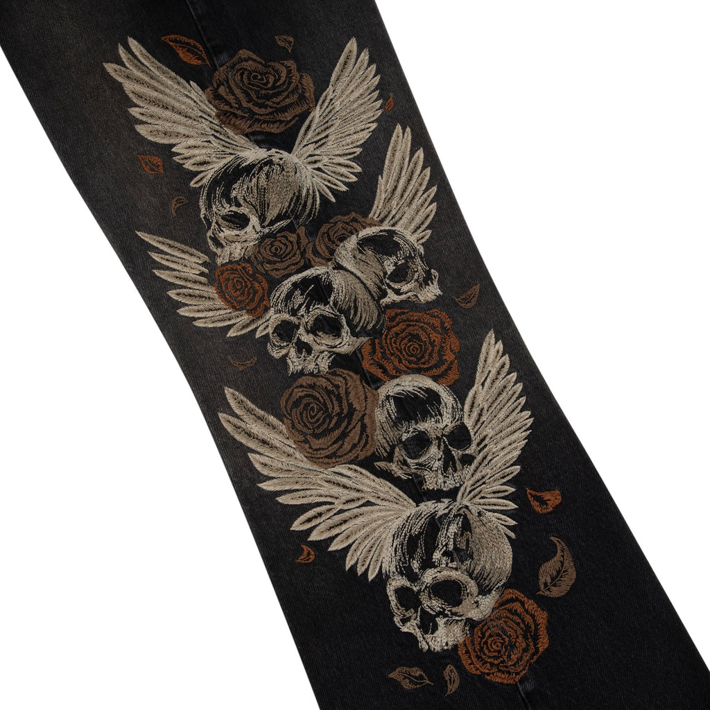 The Orion skull denims