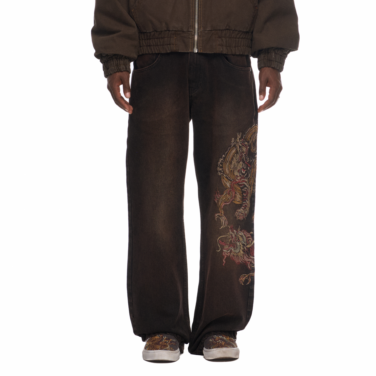 The establish dragon Mud brown
